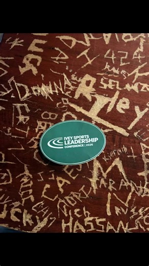 Have you seen ISLC stickers around campus? If so, let them be your reminder to grab your ticket for ISLC 2026! You’ll get the chance to hear from engaging panels, take part in activations, network with top companies, and more. #iveysportsleadershipconference #sports #sportsbusiness #iveyslc #islc2026