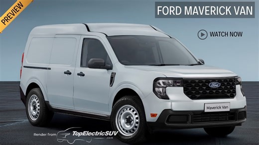 New Ford Maverick-Based Van Virtually Debuts, Sits Below the Transit