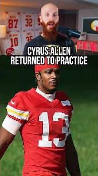 The Chiefs get a key WR Back but now Trey Smith is banged up