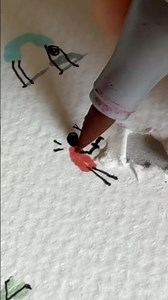 Vandalism ! Day 56 painting a little person