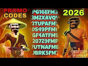 #rocketroyale #promocode PROMO CODES ROCKET ROYALE 2026 🪙