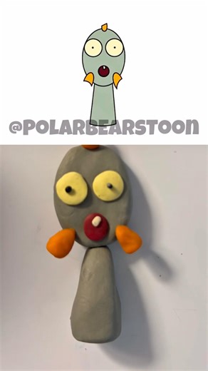 I make sprunki OC:rubber chicken #sprunki #clayart #clayworld ​⁠#incredibox ‪@PolarBearsToon‬