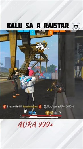 Intervideo Kalu as a raistar #freefiremax #freefire #funny #ytshorts #ff #viral #raistar