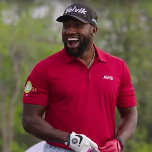 Long-drive champ Maurice Allen just crushed one across Niagara Falls