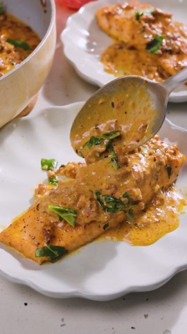 Marry me skillet salmon