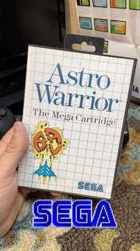 Astro Warrior for the Sega Master System.