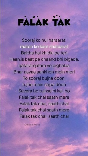 Falak Tak lyrics