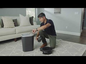 How to maintain the Shark ION™ Robot's dust bin and filter