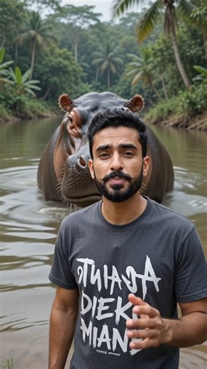 Hippo vs Rhino 🦛🦏 — Who Would REALLY Win? 😱