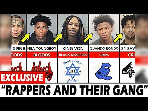 BREAKING: Rappers And Their Gangs