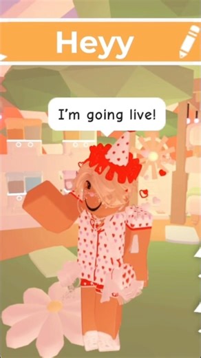 IM GOING LIVE AT 4pm TODAY! #preppyadoptme #live #adoptme