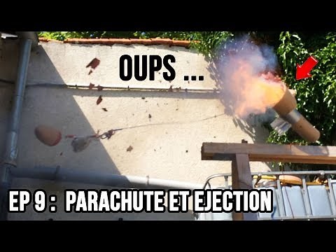 Projet mini fusée - Episode 9 - Parachute et éjection