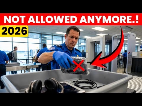 11 Items TSA's New 2026 Scanner Is Now Confiscating At U.S. Airports