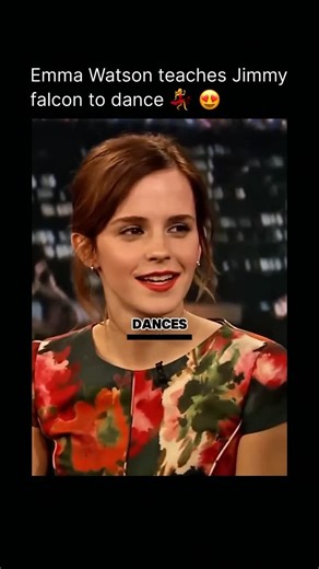 Celeb updates on Instagram: "Emma Watson’s appearance on “Late Night with Jimmy Fallon” where she taught him dance moves was particularly charming and memorable. While promoting her film “The Perks of Being a Wallflower” back in 2012, Emma, who actually studied dance before her “Harry Potter” days, confidently took on the role of dance instructor. The interesting part was how she used iconic movie dances as her curriculum, demonstrating moves like “Singin’ in the Rain”-style jazz hands, a pushin