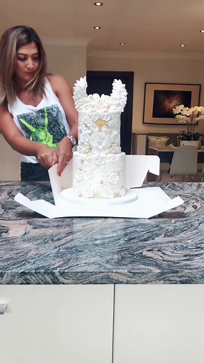 DIY Baptism Cake Decoration Ideas by Mirna Cakes