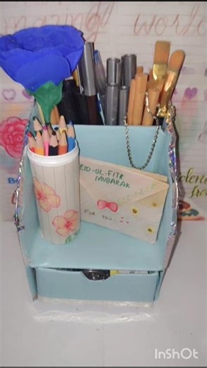 Organizing My Art Supplies #youtubeshorts #subscribemychannel #ramadanseries #calligraphylattering