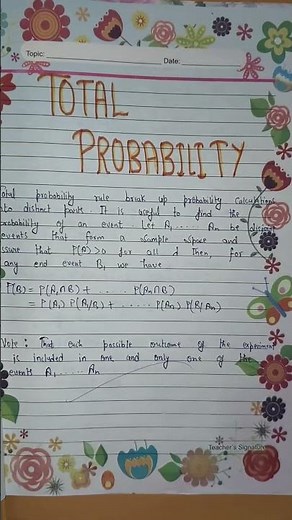 Maths project on topic Probability , Class 12th