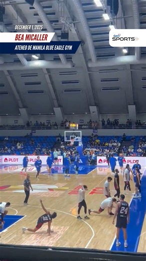17K views · 93 reactions | WATCH: Gilas Pilipinas warms up for its rematch vs. Guam in the FIBA World Cup Asian Qualifiers here at the Blue Eagle Gym. Gilas wins the opening match via an 87-46 victory last Friday. | via Bea Micaller / GMA Integrated News LIVE UPDATES: https://www.gmanetwork.com/news/sports/basketball/968065/live-updates-gilas-pilipinas-vs-guam-at-the-fiba-world-cup-asian-qualifiers/story/ | GMA Sports PH | Facebook