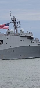 870K views · 10K reactions | 﫡USS Fort Lauderdale; San Antonio-class amphibious transport dock | Richard LeBel | Facebook
