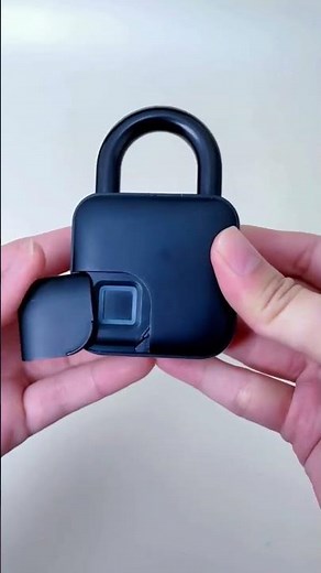 ✅ Product Link in Bio ( # 2498 ) - Fingerprint Auto USB Rechargeable Lock