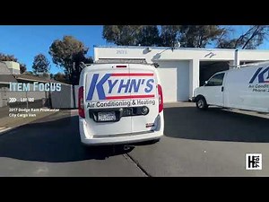 Business Liquidation Auction! Bid on Lot 180: 2017 Dodge Ram ProMaster City Cargo Van