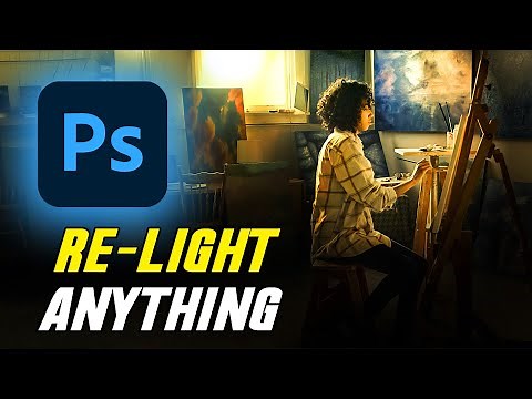 Relight Anything using Lighting Effects in Photoshop