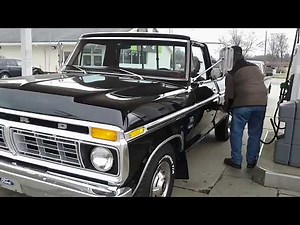 1976 Ford F250 Cold Start