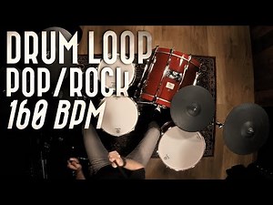 Drum Loop 160 BPM | Pop/Rock