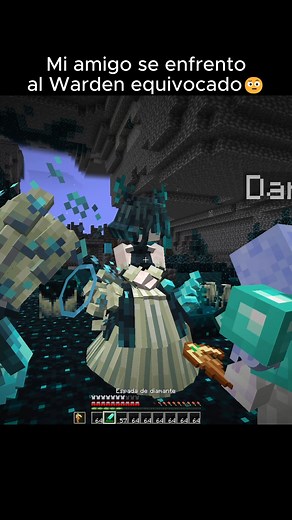 19K views · 670 reactions | Con ese warden si me enfrento #minecraft #minecraftmemes #minecraftjava #minecraftfunny | TonyNubmc | Facebook