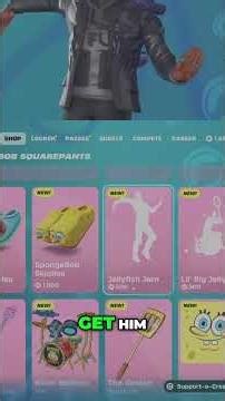 SpongeBob invades Fortnite! #shorts