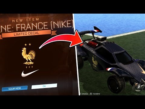 *NEW* WORLD CUP DECALS IN ROCKET LEAGUE | Rocket League Nike Decals (Rocket league NIKE FC CUP)