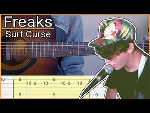 Surf Curse - Freaks (Simple Guitar Tab)