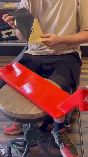 Fresh griptape on a fresh deck 🥵 The profit logo cutout griptape looks perfect on the new tilt formula deck 🧡🖤 Shops all that #proscooter good good at USProScooters.Com 💻 Or visit #USProScooters in store in #LongBeach 🛴 Check out the #uspsfam for more 🔥 #scooter clips 💯