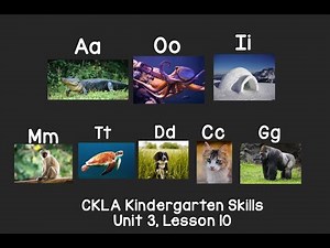 CKLA Kindergarten Reading Skills Unit 3 Lesson 10