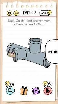 Brain test level 108 109 110 111 112 113 solution