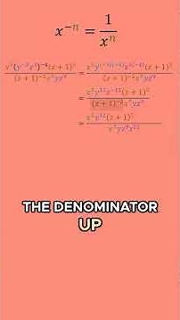 ✨ALL Exponent Rules to Simplify Expression 🔥