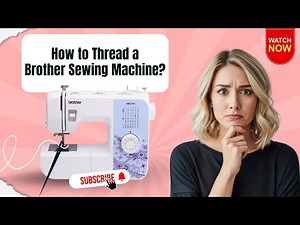 How to thread a Brother Sewing Machine? (Full Guide!) #howto #thread #brother #sewing #machine #tips