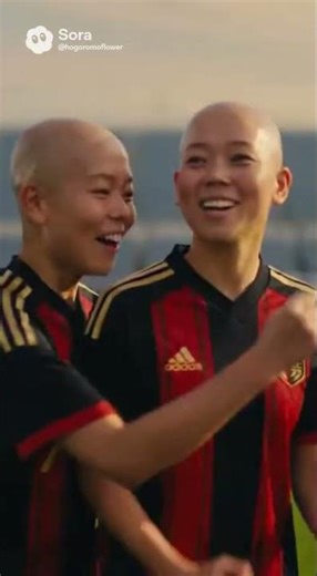 双子丸坊主女子サッカー選手 #edit #ufc #mma #丸坊主#女子サッカー選手