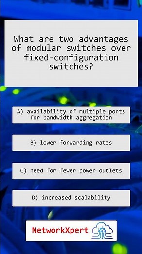 Modular vs Fixed Switches 🔧 Scalability & Efficiency Explained | CCNA Switching