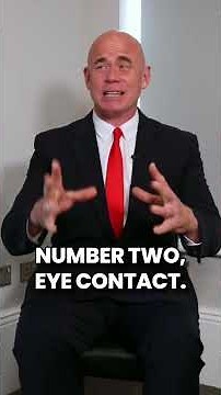 TOP 3 BODY LANGUAGE TIPS TO ACE YOUR INTERVIEW! 💼🔥