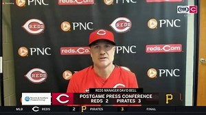 4.7K views · 34 reactions | Reds manager David Bell reflects on the teams offensive and late game struggles in the 3-2 loss at Pittsburgh Sunday. | FanDuel Sports Network Cincinnati | Facebook