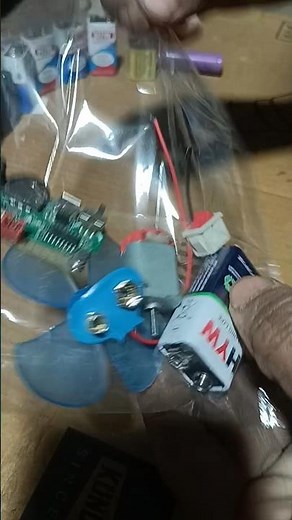 how to make mini science project at lithium ion battery 🔋 DC motor at amplifier #shorts