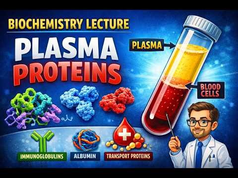 Plasma Proteins and its classification explained visually