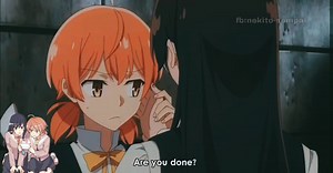 Uno de los mejores besos que yuu y Nanami se dieron , y sobre todo tierno ~ #animeyurilove #animeyuri #yurianime #YagaKimi #YuuXTouko | Nekito-sempai