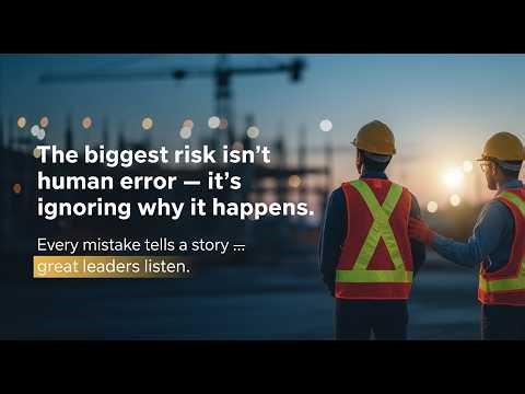 Human Error or System Failure? | How Great Safety Leaders Build a No-Blame Culture