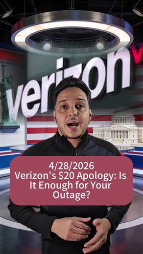 🚨 Verizon's $20 Apology: Is It Enough for Your Outage? 📱💔 #Verizon #CustomerService #TelecomTrend #elcorderoblanco