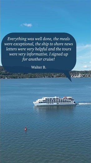 Customer Testimonials From American Cruise Lines