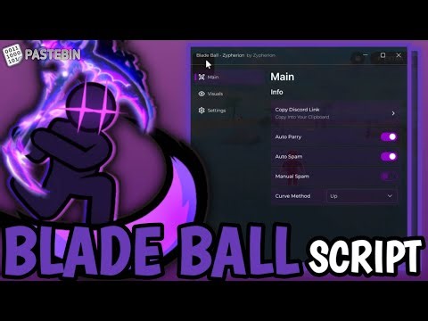 NO KEY | BLADE BALL SCRIPTS | AUTO PARRY | AUTO SPAM | PASTEBIN + NO KEY