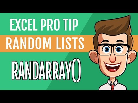 How to Generate Random List in Excel | Step by Step Excel Tutorial #exceltips #tutorial