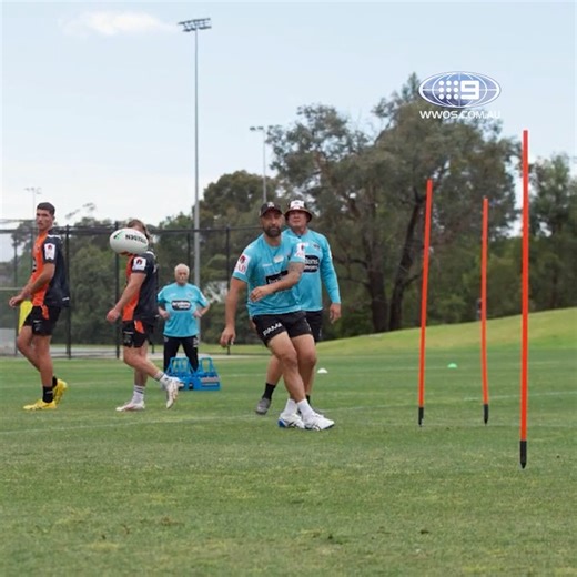 The Benji Marshall era has arrived! 🐯 #9WWOS #NRL | NRL on Nine